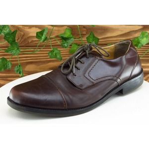 DOCKERS Shoes Sz 11 M Brown Derby Oxfords‎ Leather Men 9095147